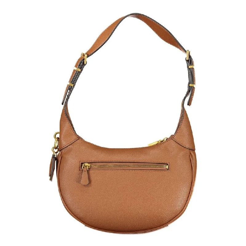 Guess Jeans Brown Polyethylene Women's Handbag