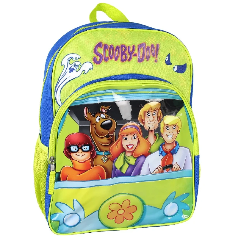 Scooby Doo The Mystery Machine Design 16" Backpack Tote Bag - One Size