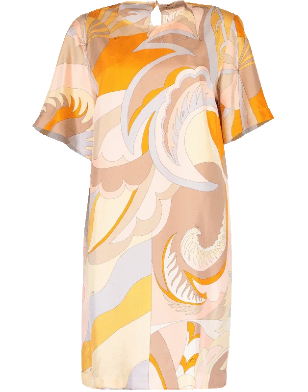 Acapulco Silk Twill Dress