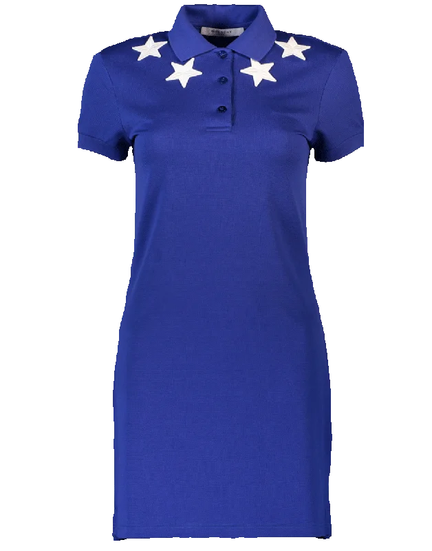 Polo Dress With Stars