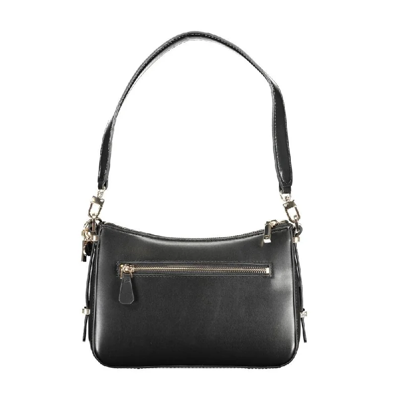 Guess Jeans Black Polyethylene Women's Handbag