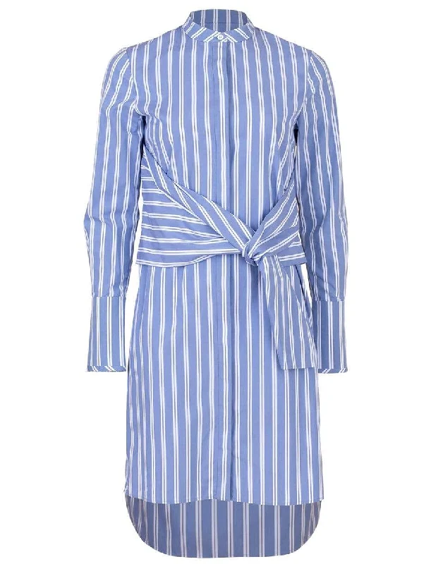 Tie Waist Shirt Dress