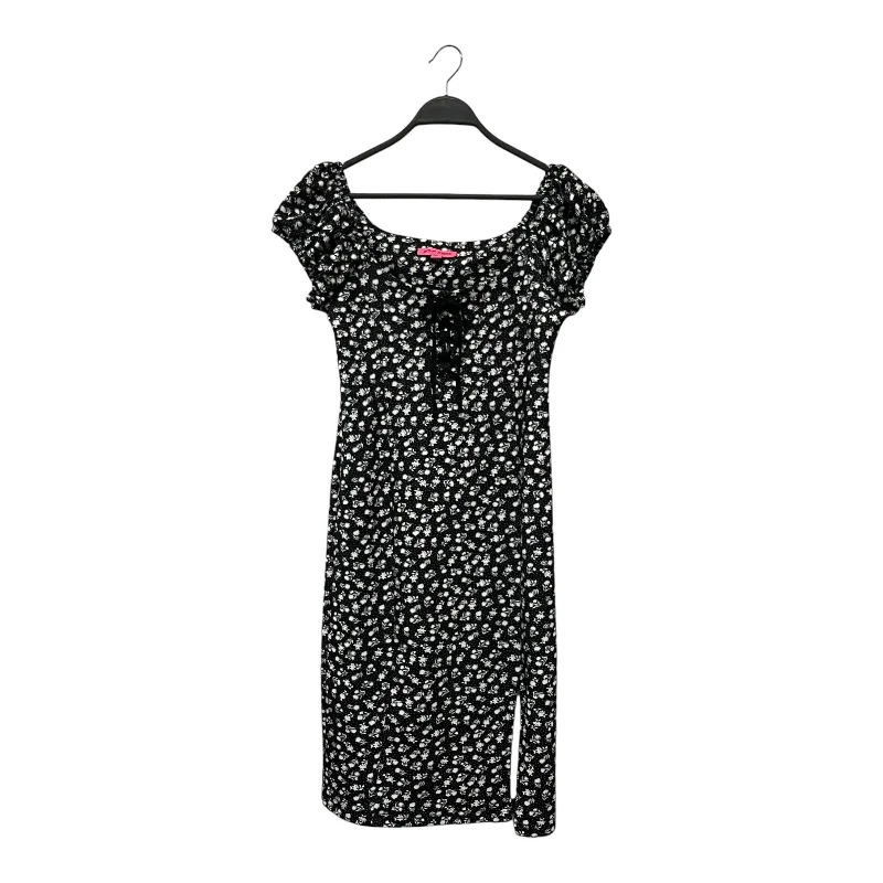 BETSEY JOHNSON/Dress/S/Cotton/BLK/