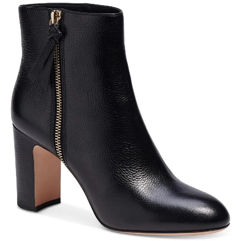 Kate Spade New York Womens Knott Leather Dressy Ankle Boots