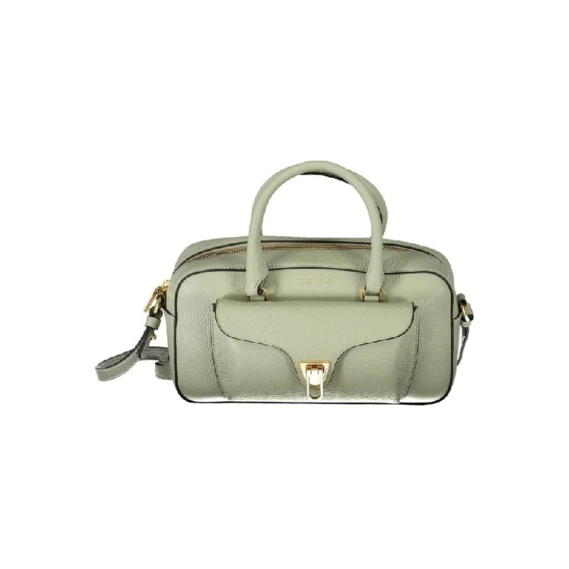 Coccinelle Green Leather Women's Handbag