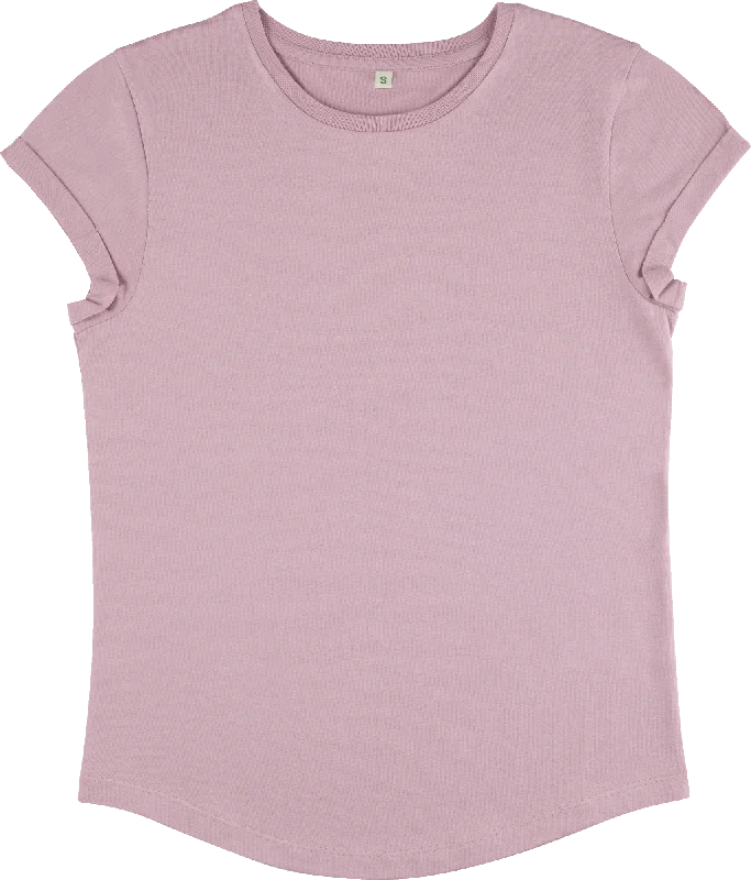 Organic Cotton T-Shirt - Dusky Pink