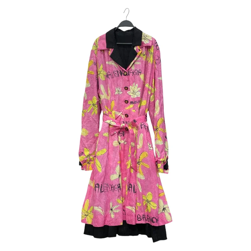 BALENCIAGA/Daisies Reversible Coat Dress/40