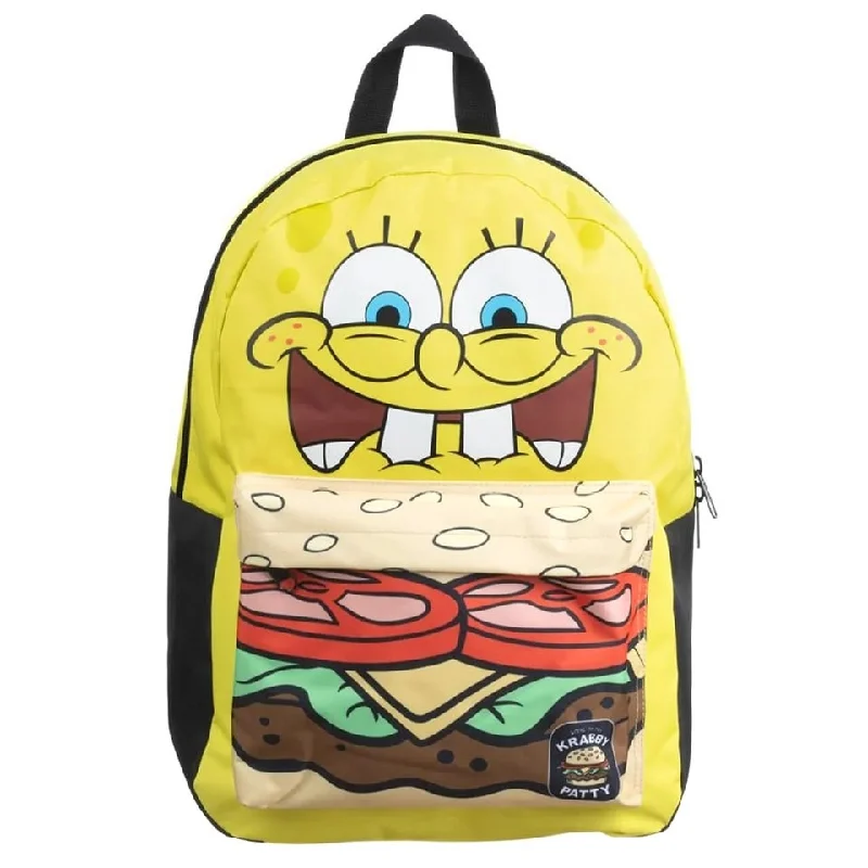 SpongeBob Backpack SpongeBob SquarePants Home Of The Krabby Patty Backpack - One Size