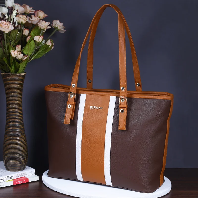 TERRASLING SHOULDER BAG DUO IN DEEP SIENNA | BROWN SHOULDER BAG