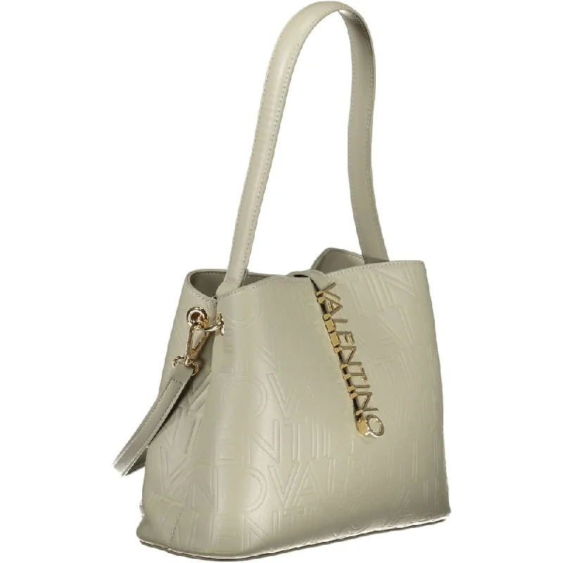 Valentino Bags Gray Polyethylene Women's Handbag