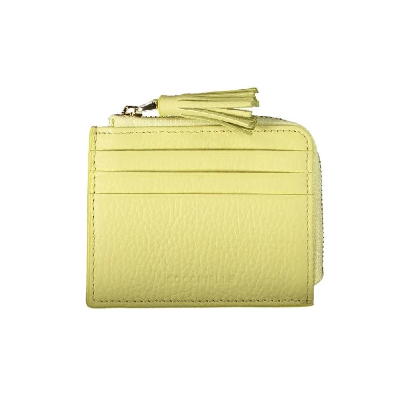 Coccinelle Yellow Leather Women's Wallet