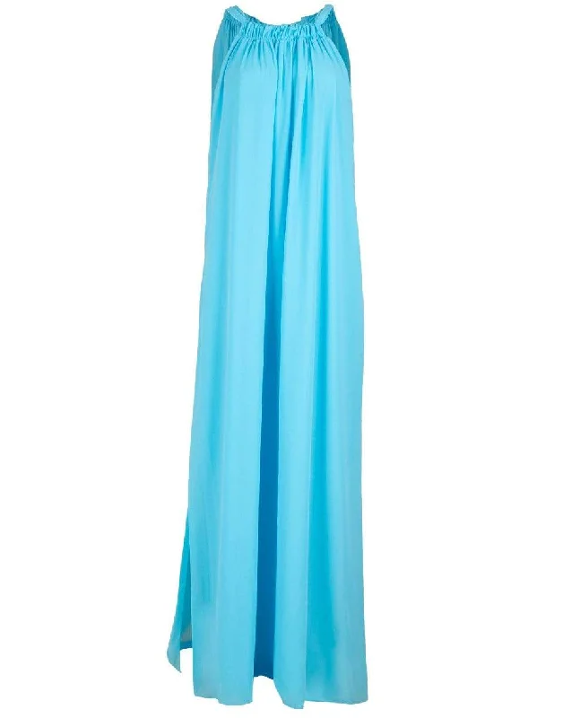 Capri Blue Sleeveless Tent Dress