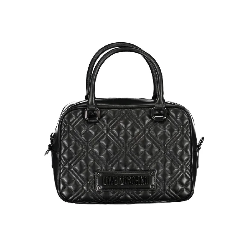 Love Moschino Black Polyethylene Women's Handbag