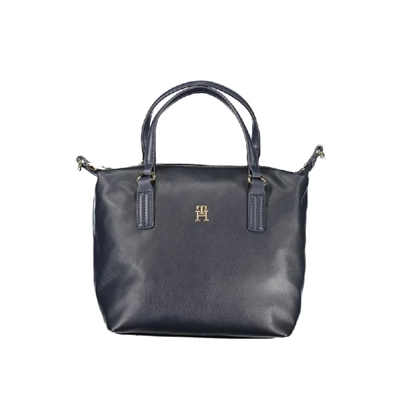 Tommy Hilfiger Blue Polyester Women's Handbag