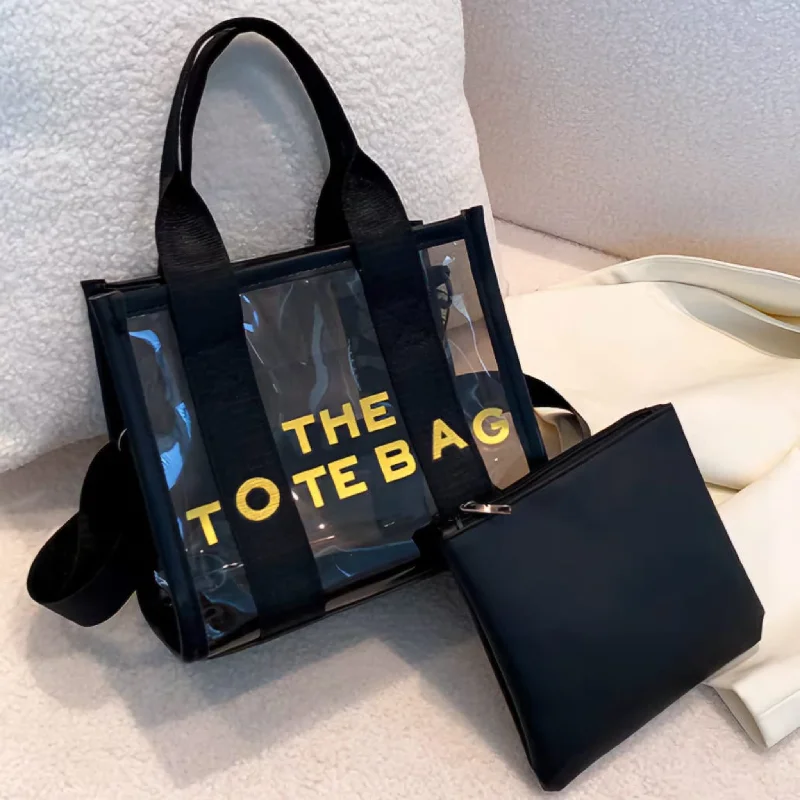 Yellow Transparent The Tote Bag