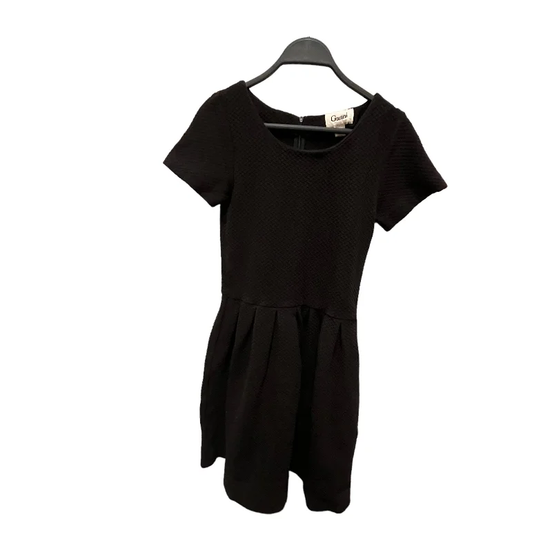 GANNI/Dress/S/Cotton/BLK/