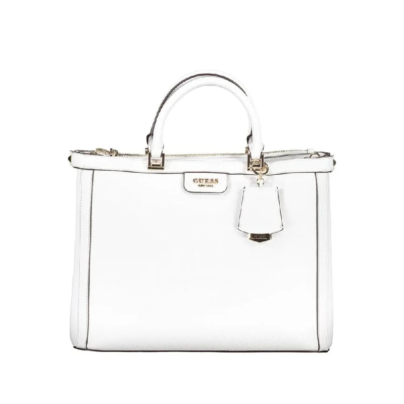 Guess Jeans White Polyethylene Women's Handbag