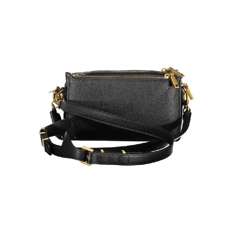 Guess Jeans Black Polyethylene Women's Handbag