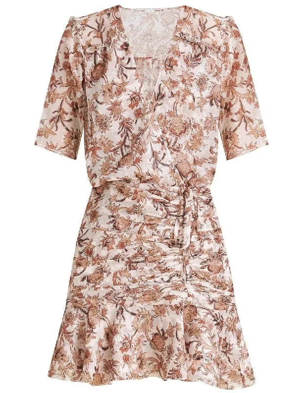 Dakota Floral-Print Minidress