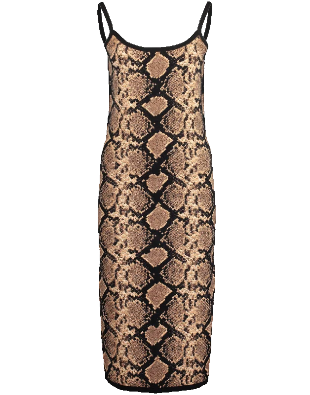 Python Slip Dress