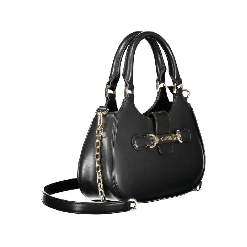 Guess Jeans Black Polyethylene Women's Handbag