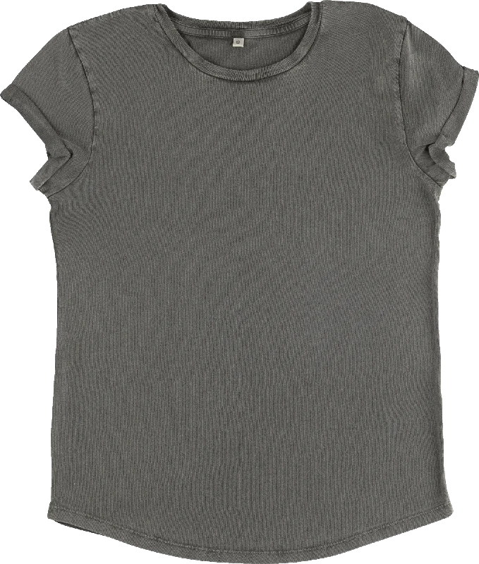 Organic Cotton T-Shirt - Stone Wash Grey