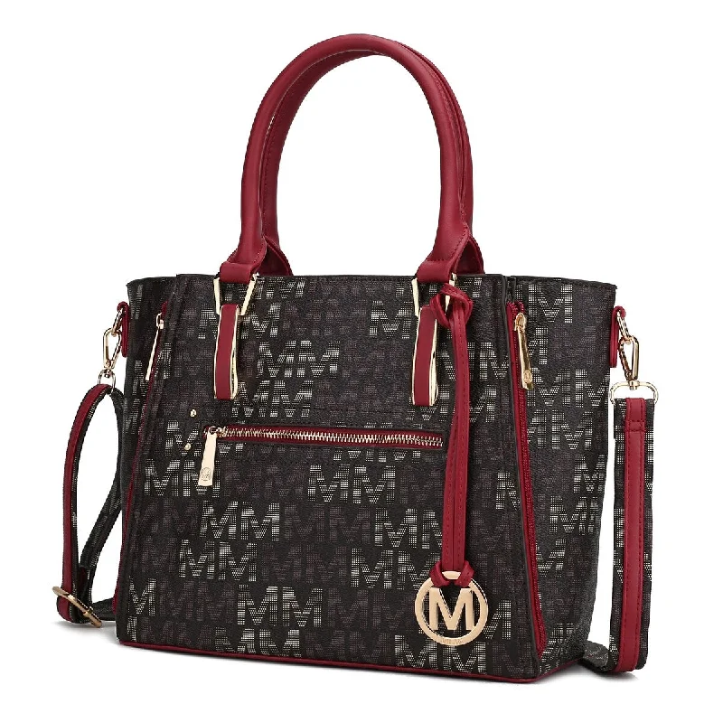 MKF Collection Siena M Signature Handbag by Mia K.