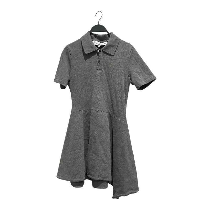 JW ANDERSON(J.W.ANDERSON)/SS Dress/S/Cotton/GRY/