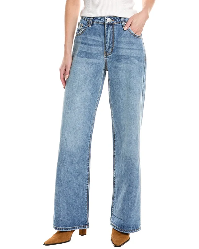 One Teaspoon Jackson Hollywood Wide Leg Jean