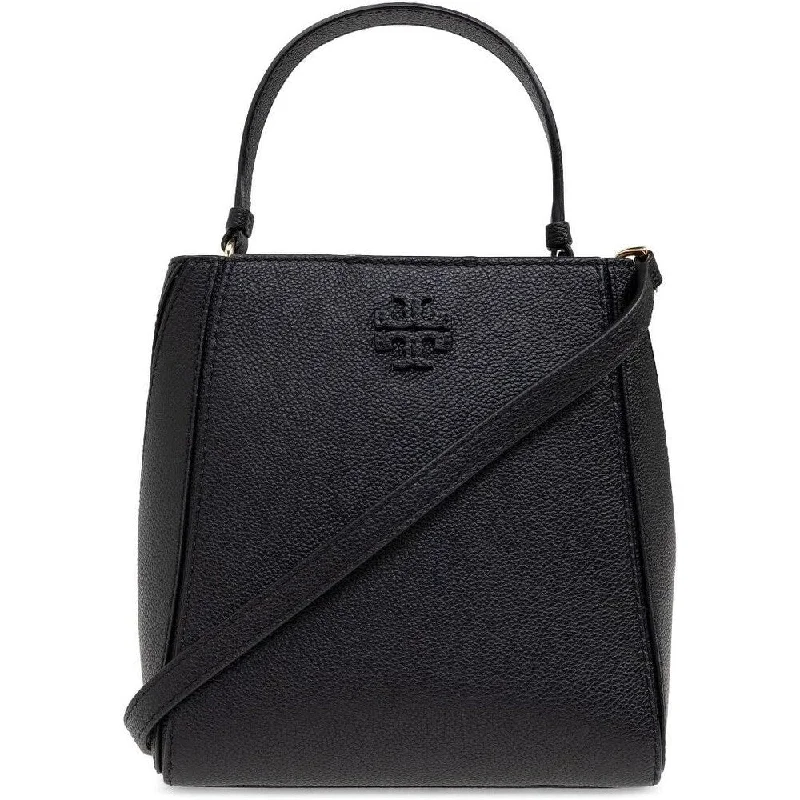 Tory Burch Women's Mcgraw Small Bucket Bag, Black