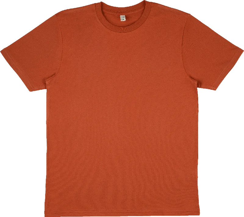 Organic Cotton Unisex T-Shirt - Rust