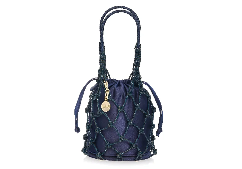 Sparkle Net Pouch Navy