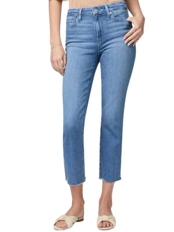 Cindy Crop Jeans In Darling