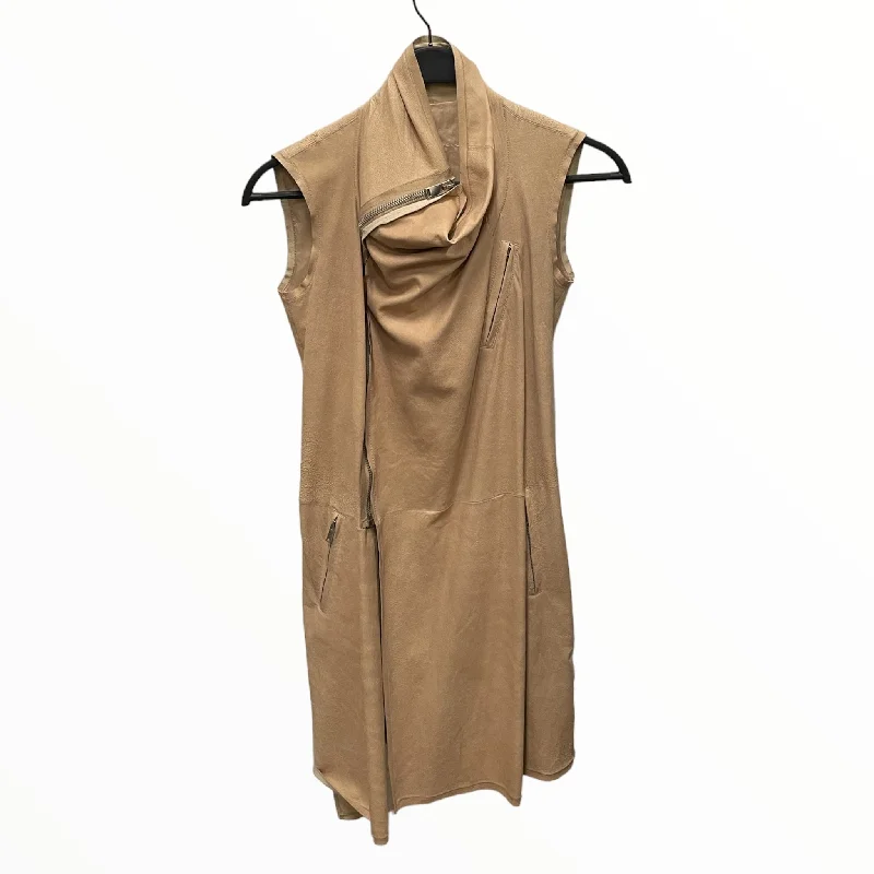 Rick Owens/Tunic Dress/6/Lambskin/BEG/