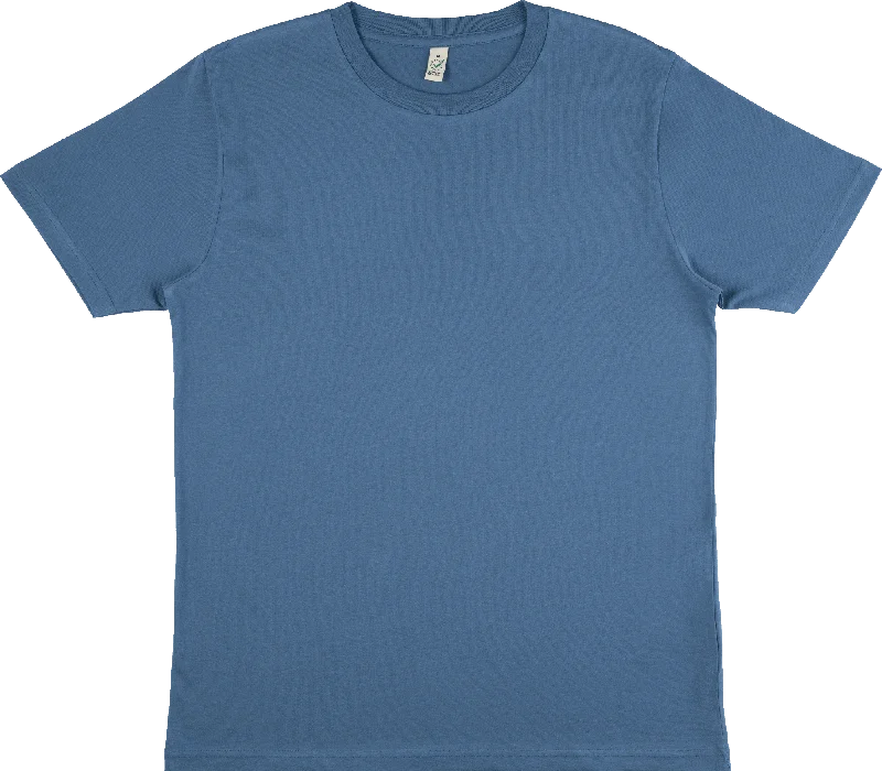 Organic Cotton Unisex T-Shirt - Faded Denim