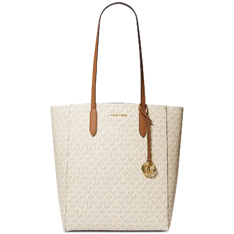 Michael Michael Kors Sinclair Large North South Shopper Tote VanillaAcorn