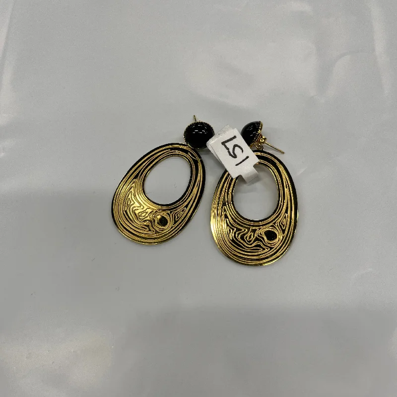 Earrings Other By Cmc 18kt Plated Over Stainless Steel