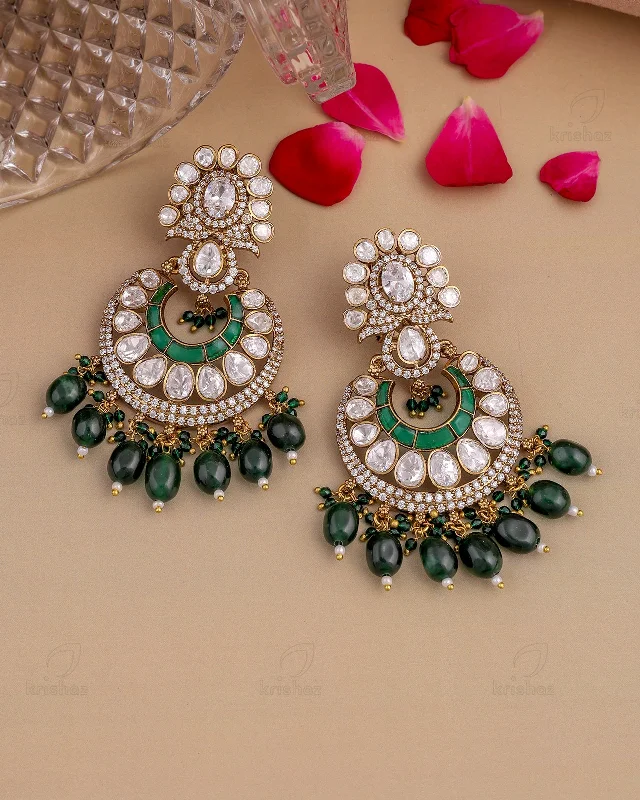 Shakuntala 22k Gold Plated Danglers