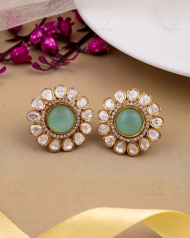 Tanmay 22k Gold Plated Studs