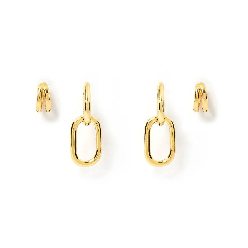 Ultimate Duo Earring Stack - Gold